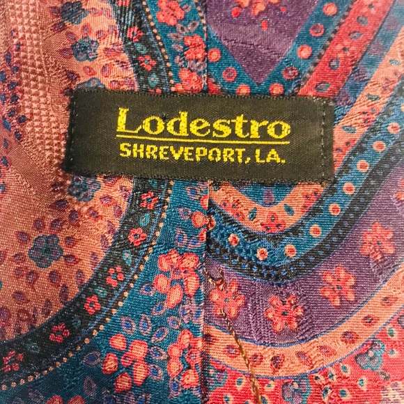 Lodestor 100% Silk Men’s Tie - Picture 2 of 2